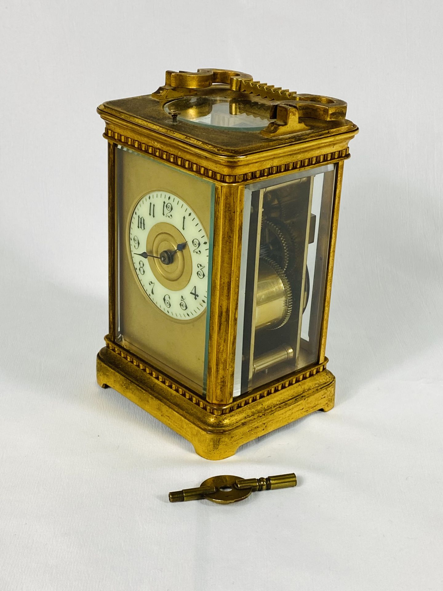 Brass carriage clock - Image 2 of 4