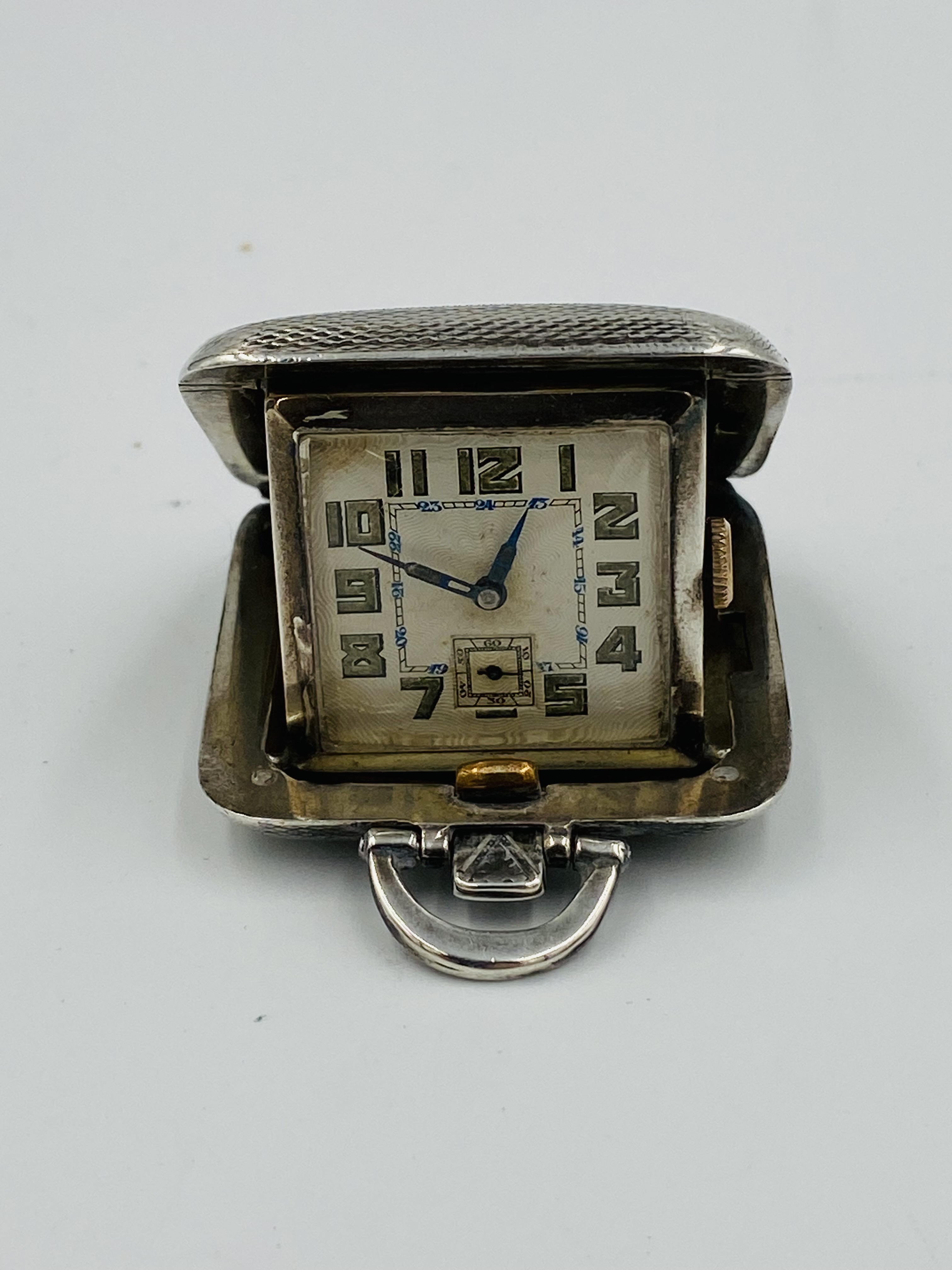 Silver cased purse watch - Image 3 of 4