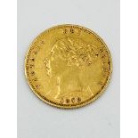 Victorian half sovereign, 1878