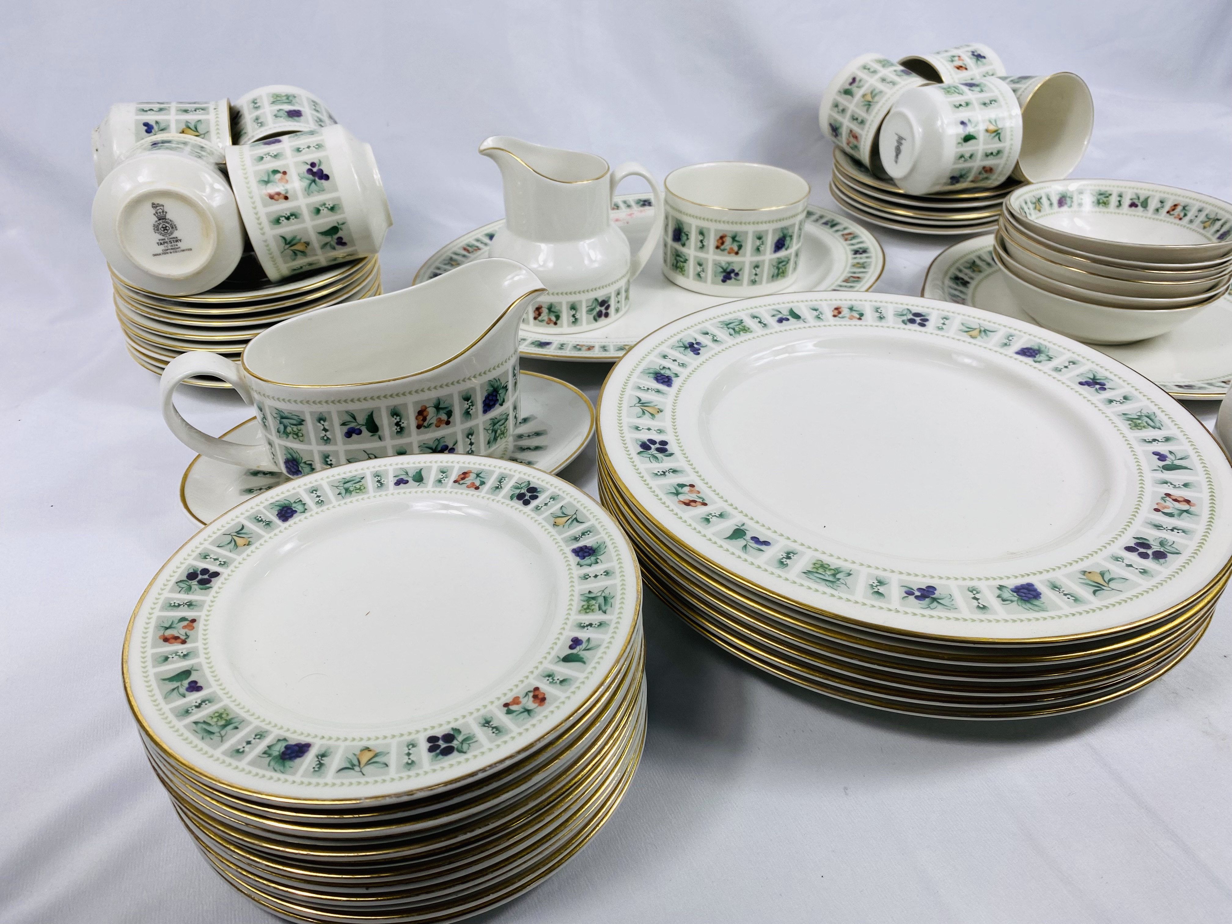 Royal Doulton Tapestry part dinner service - Image 3 of 5