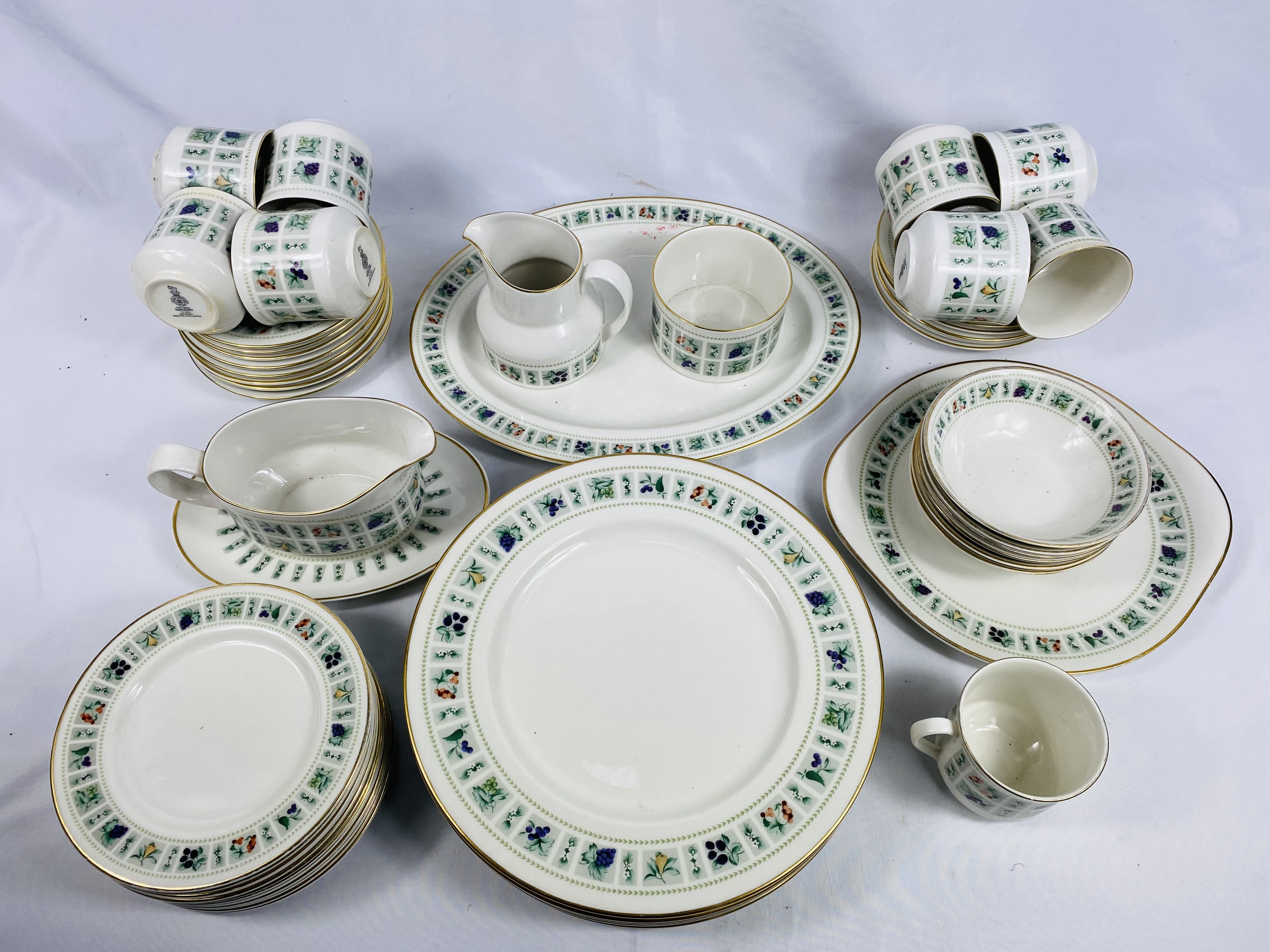 Royal Doulton Tapestry part dinner service - Image 2 of 5