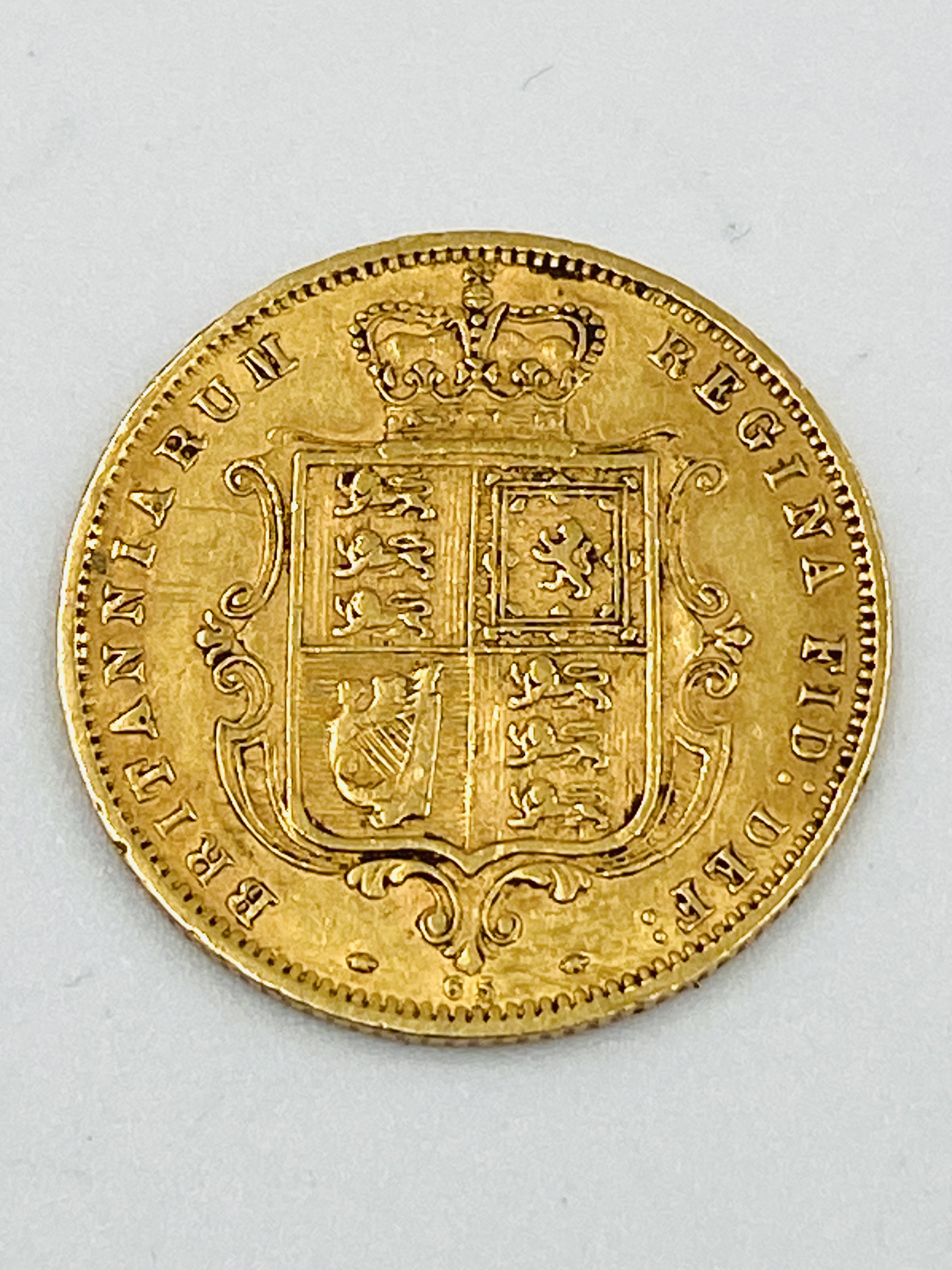 Victorian half sovereign, 1878 - Image 2 of 3