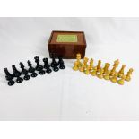 Jacques and Son Staunton style chess set