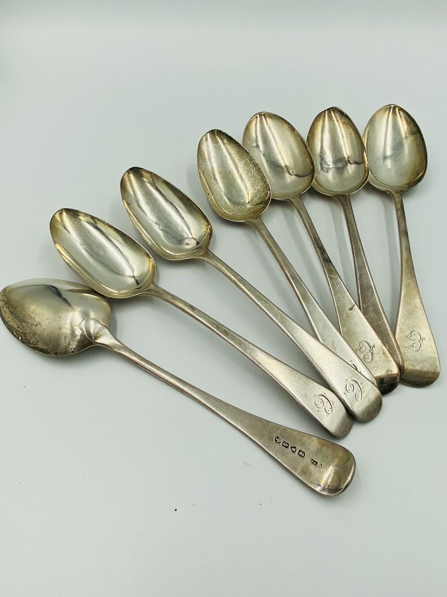 Seven silver spoons - Image 4 of 4
