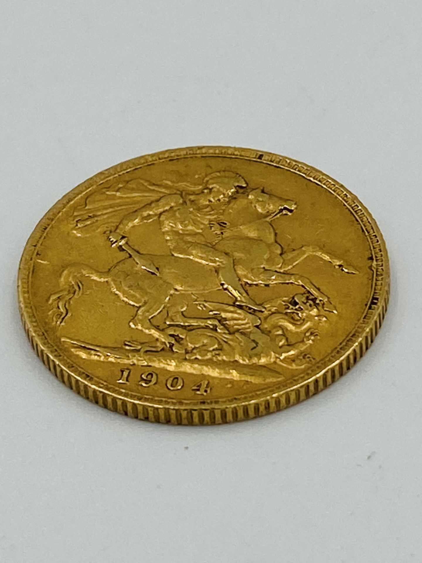 Edward VII sovereign, 1908 - Image 2 of 3