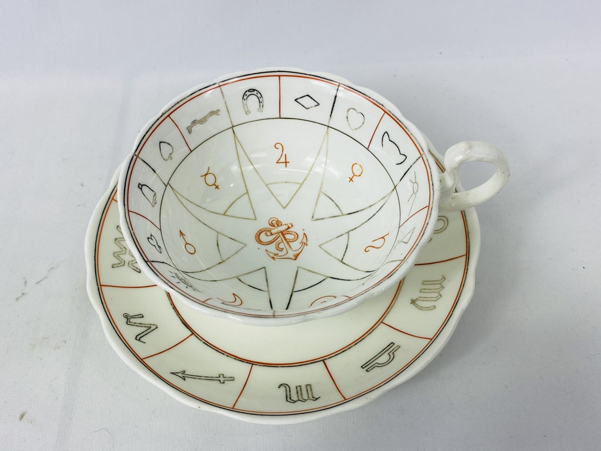 Aynsley 'Nelros Cup and Saucer of Fortune' - Image 2 of 3