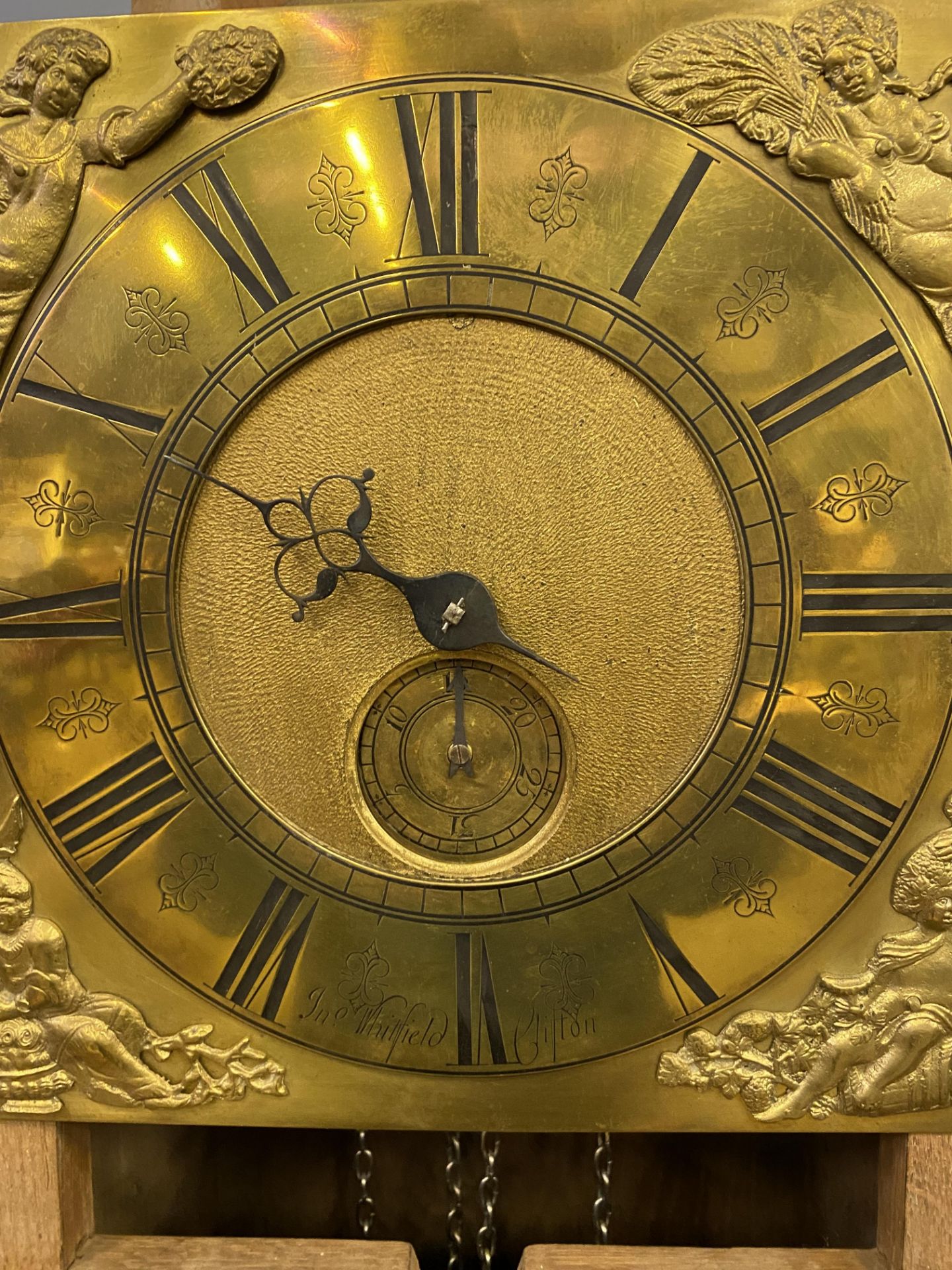 Mahogany longcase clock - Image 5 of 6