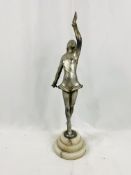 Art deco style figurine