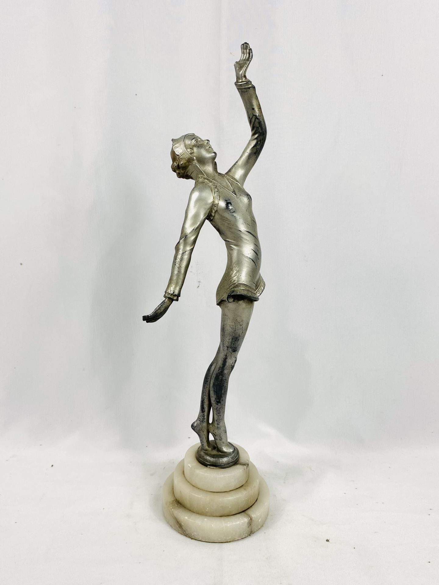 Art deco style figurine - Image 3 of 3