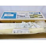 Deans marine 1:48 scale model kit of the 1904 steam yacht Media in original box.