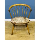 Ercol spindle back armchair
