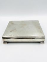 German silver cigarette box