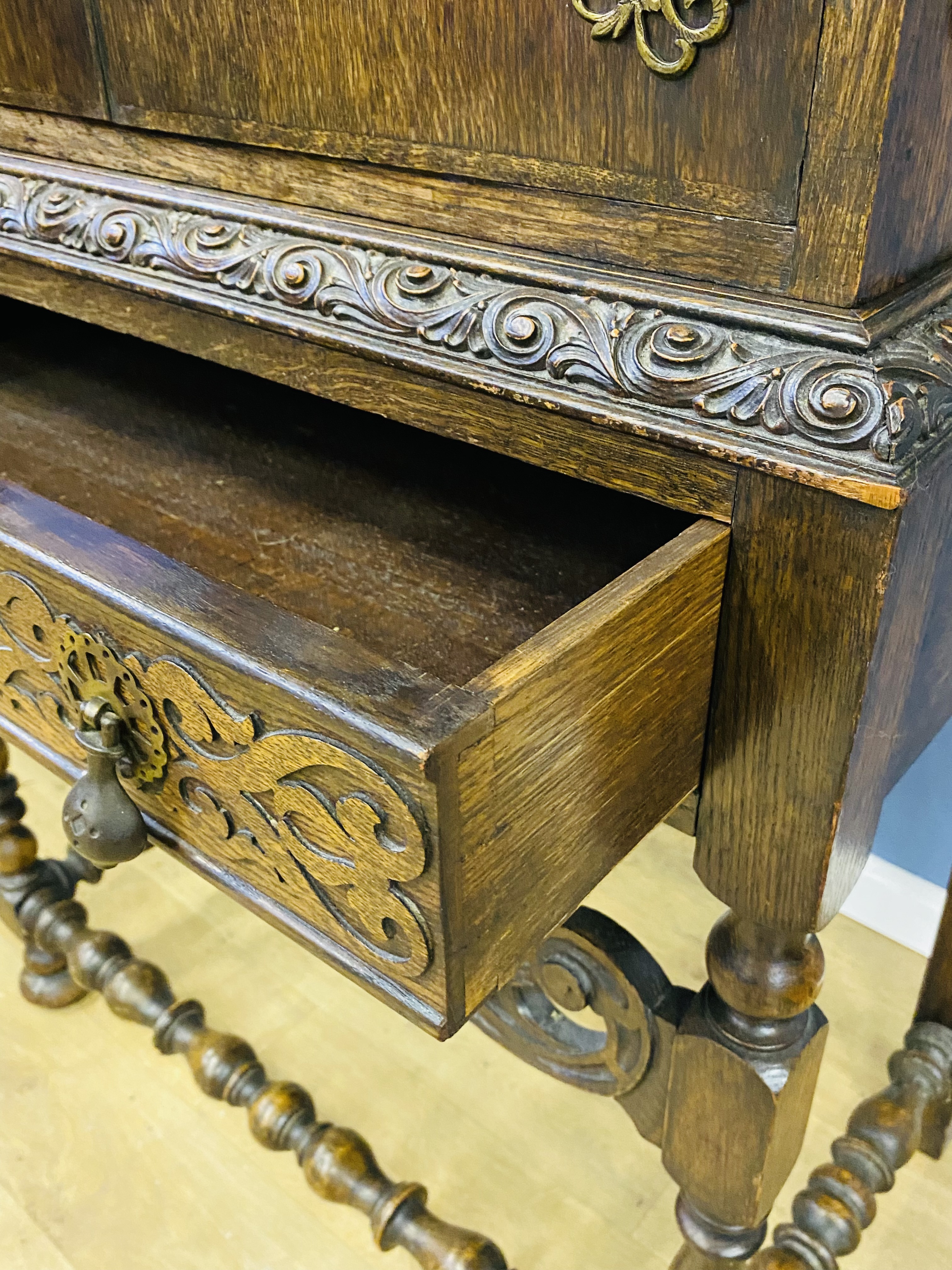 Oak cocktail cabinet - Bild 4 aus 5