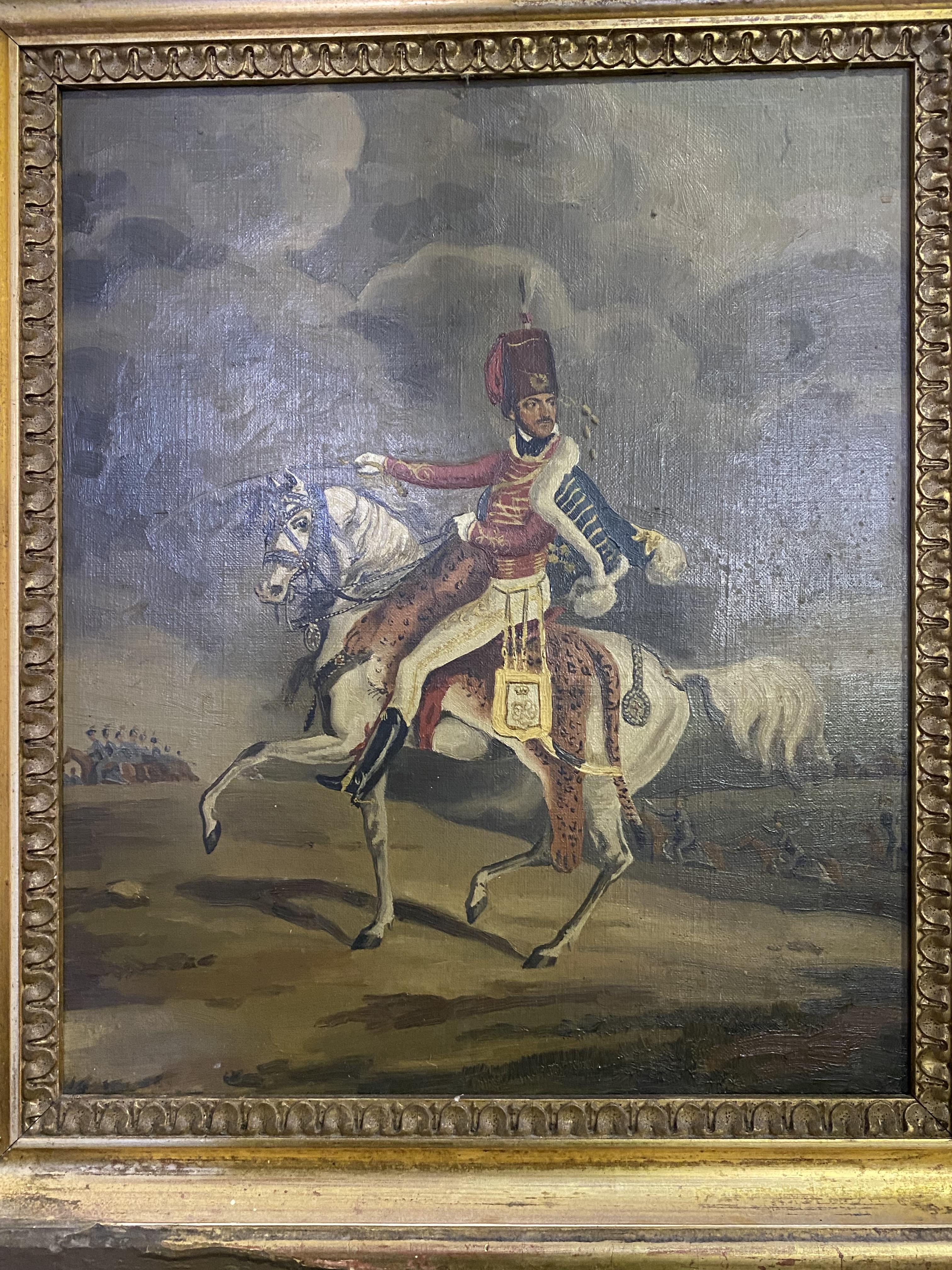 Framed oil on canvas, The Marquis of Anglesea. From the Estate of Dame Mary Quant - Image 2 of 4