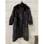 Full length mink coat