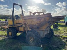 Thwaites 6T swivel skip dumper