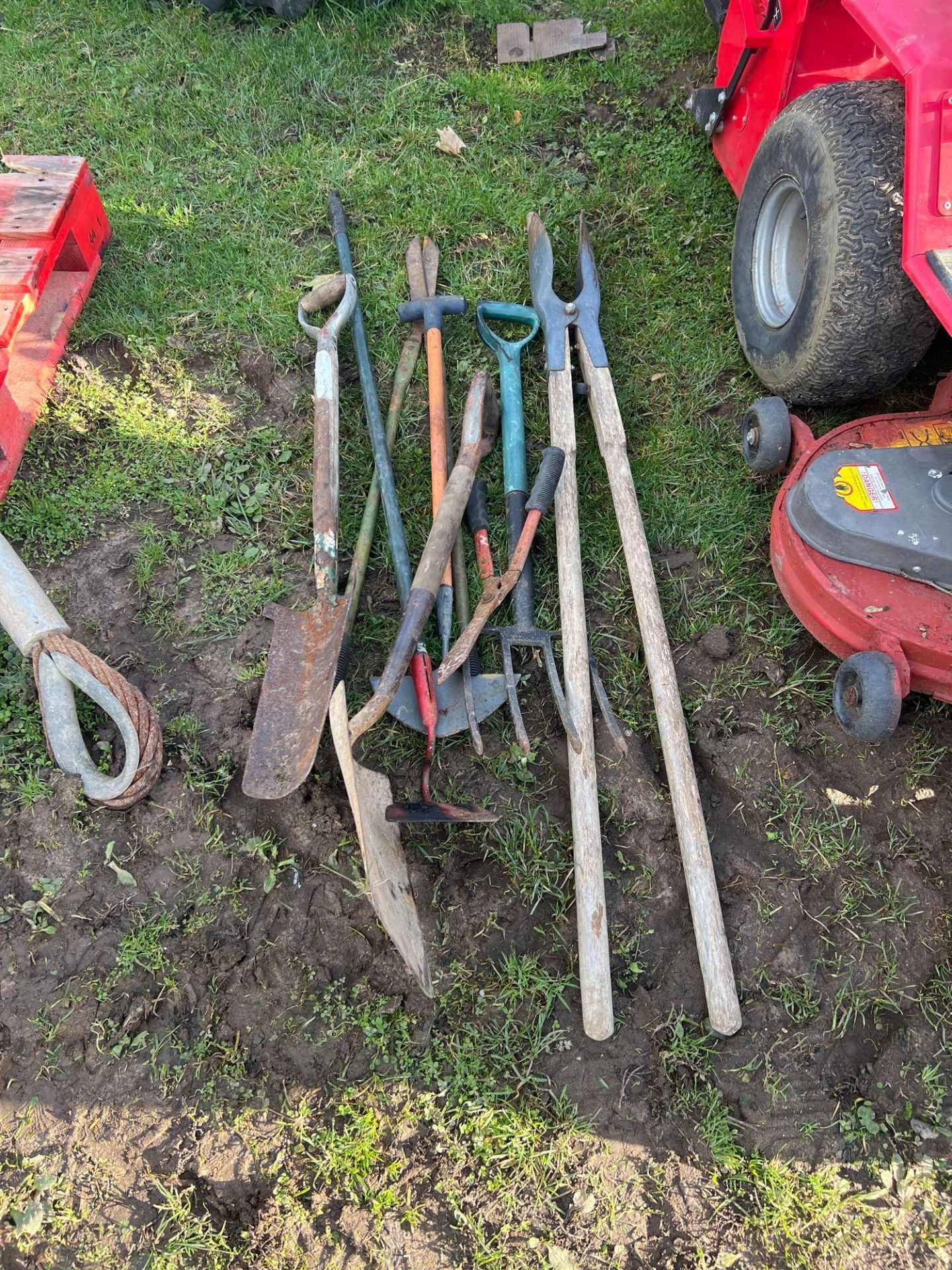 Assorted hand tools