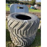 Pair of 700/50 R26.5 tyres