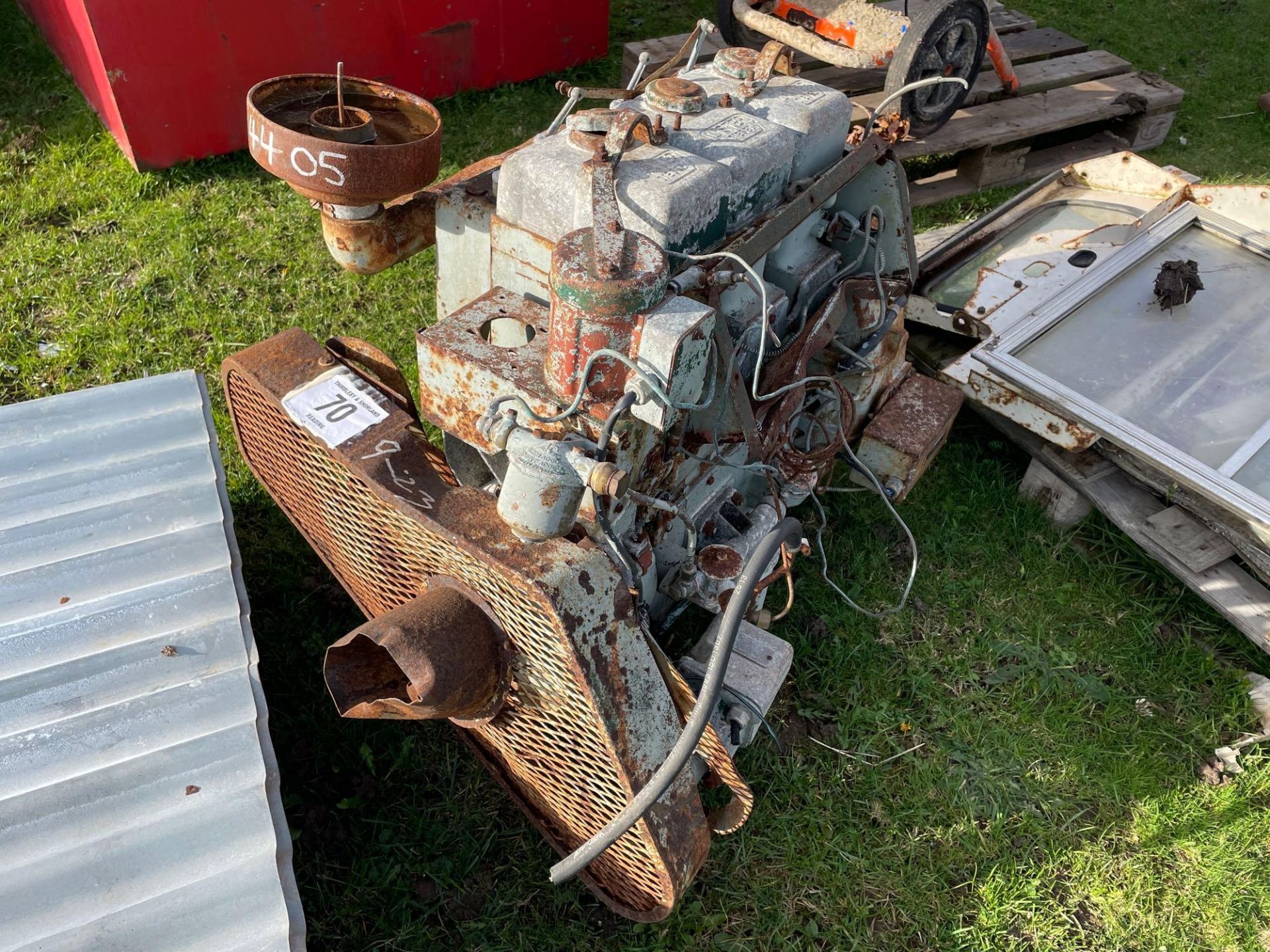 Lister 3 cylinder engine