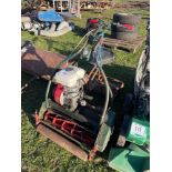 Webb ride on cylinder mower