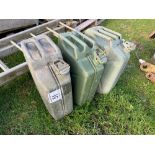 3 jerry cans