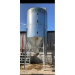 10T feed hopper - this item is not onsite, viewing by appointment