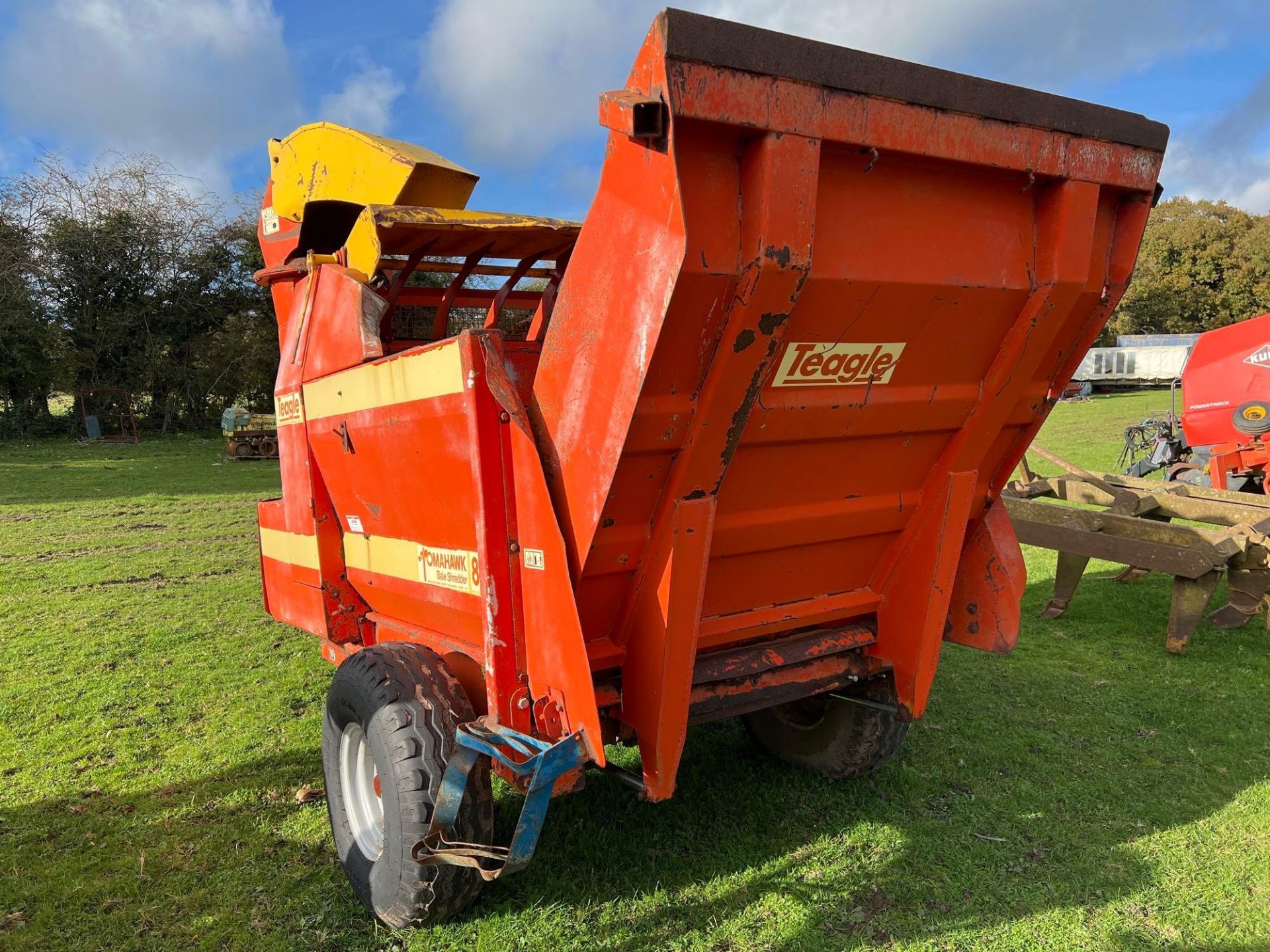 Teagle Tomahawk straw chopper (2006) - Image 3 of 6