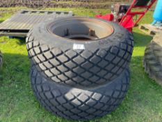 16.9-30R3 8 stud grassland wheels & tyres