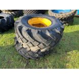 18-19.5 5 stud wheels & tyres