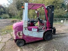 TCM diesel forklift Triple mast with side shift