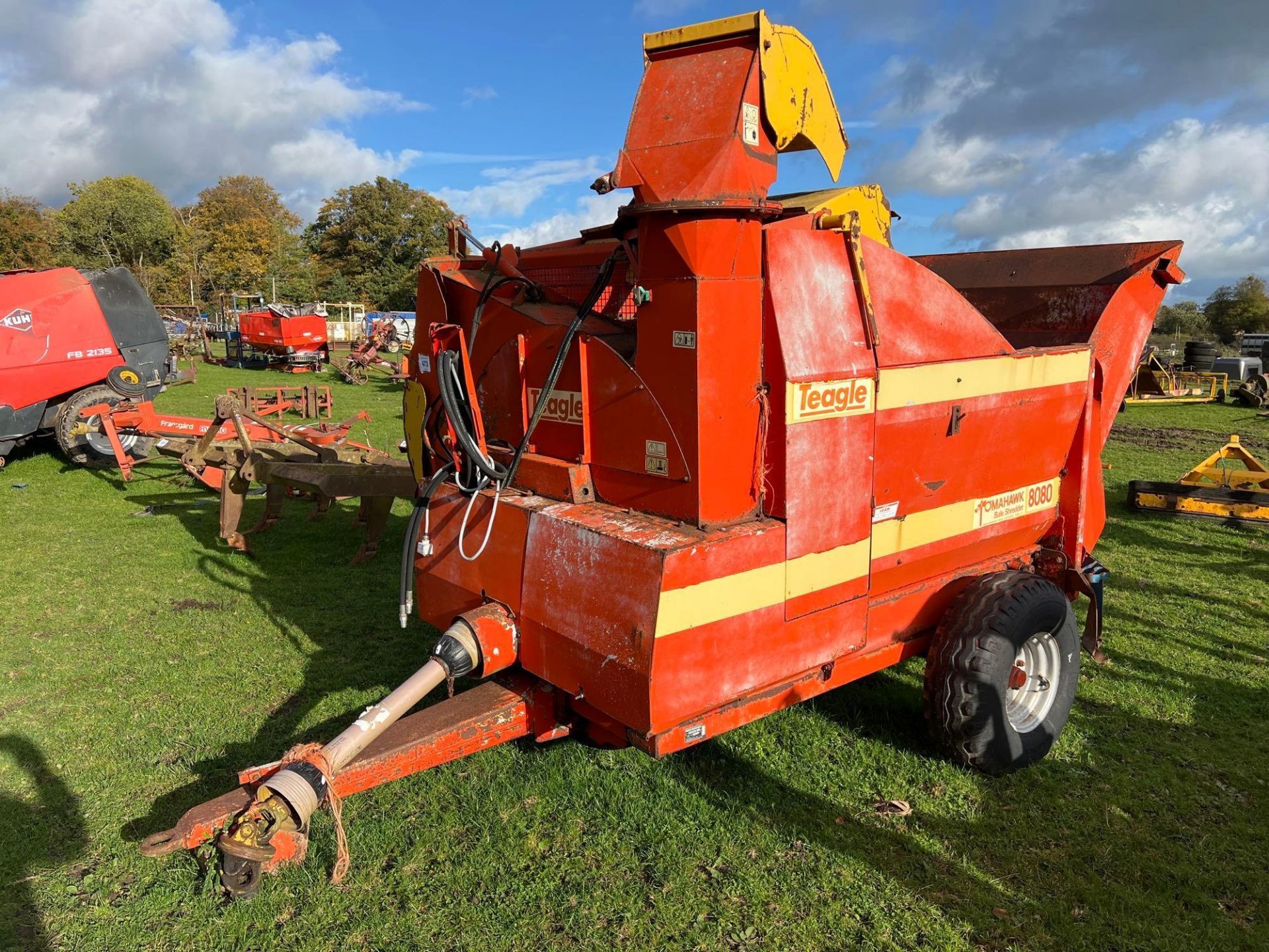 Teagle Tomahawk straw chopper (2006) - Image 2 of 6