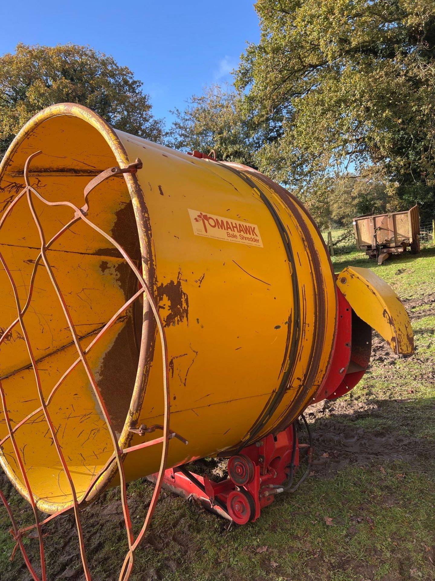 Teagle Tomahawk 5050 round bale shredder - Image 3 of 3