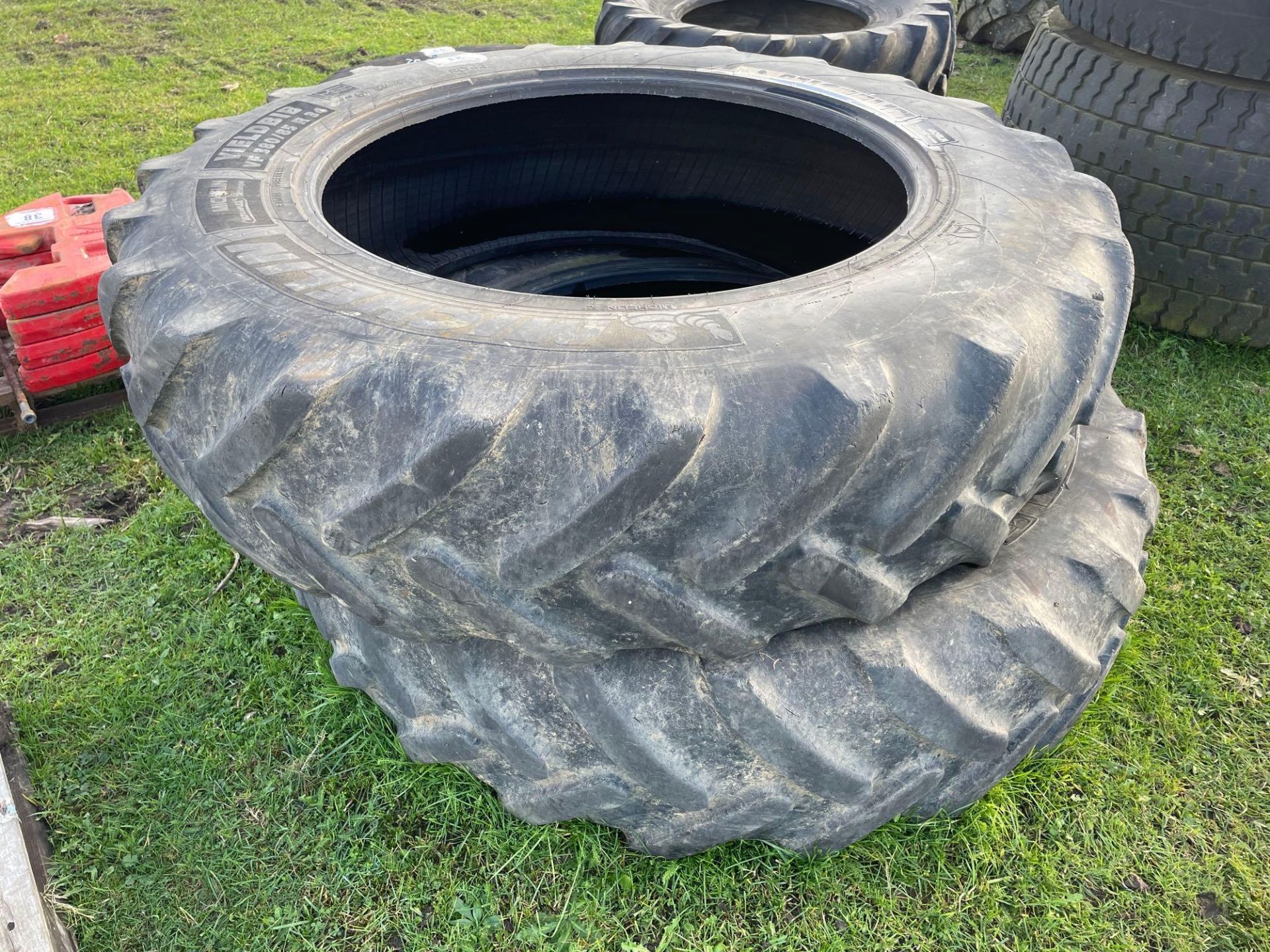Pair of 380/85 R34 tyres - Image 2 of 2