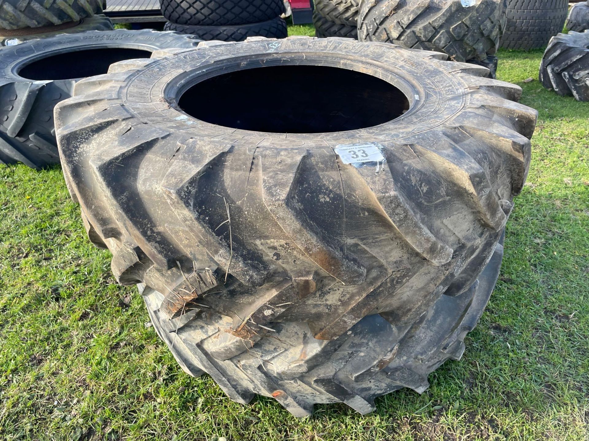 Pr 16.9 R28 Agribib tyres