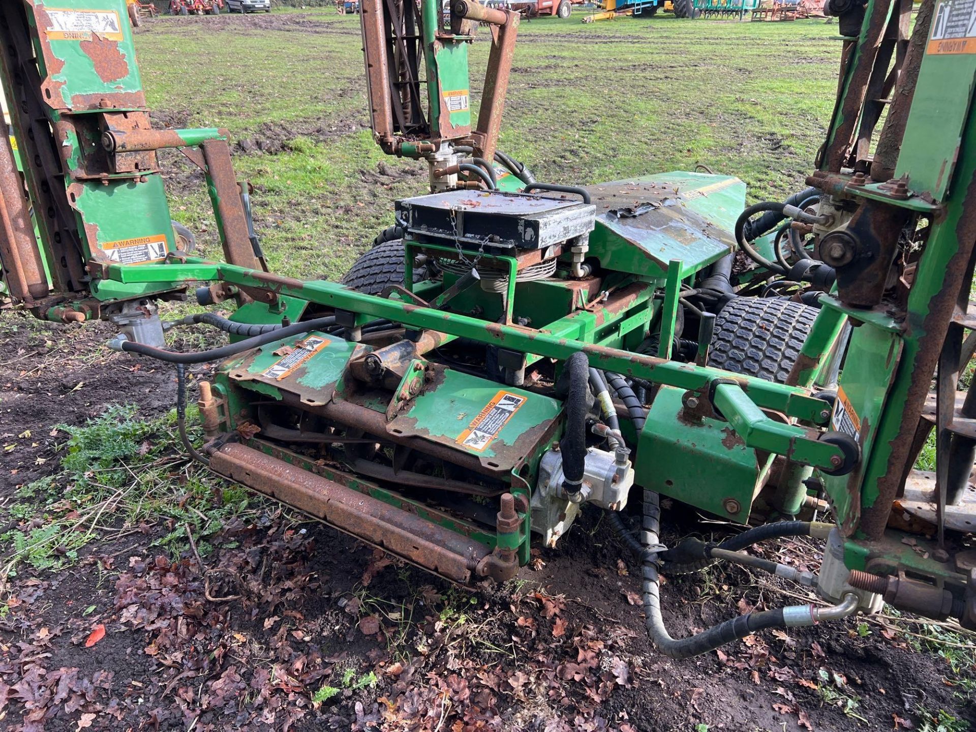 John Deere gang mower - Image 3 of 3