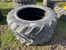 Pair of 380/85 R34 tyres