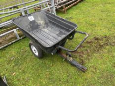 Garden tipping trailer