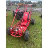 Lawn flite petrol go cart