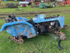 Benye 254 tractor chassis and engine