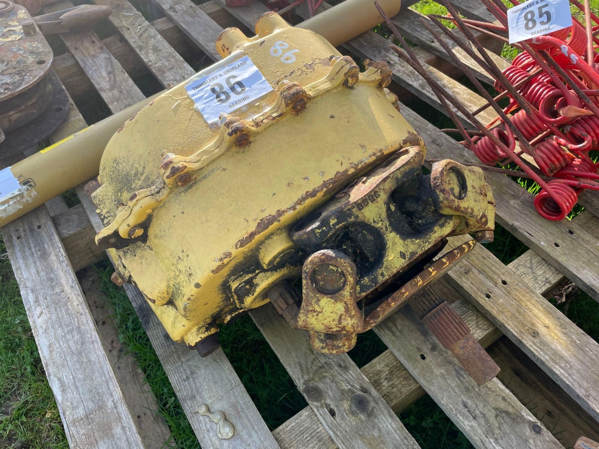 New Holland forager gearbox