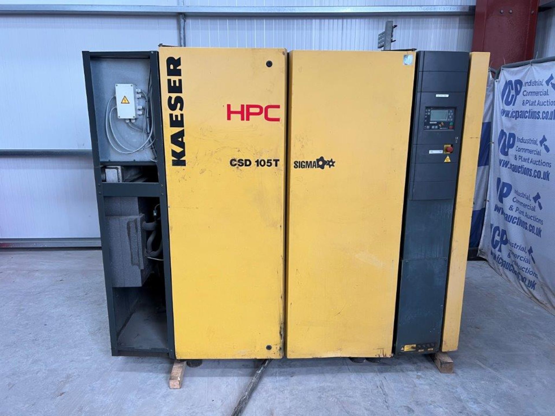 KAESER Screw Compressor / Refrigeration Dryer - Model CSD 105 T / ABT 105 - Image 3 of 10