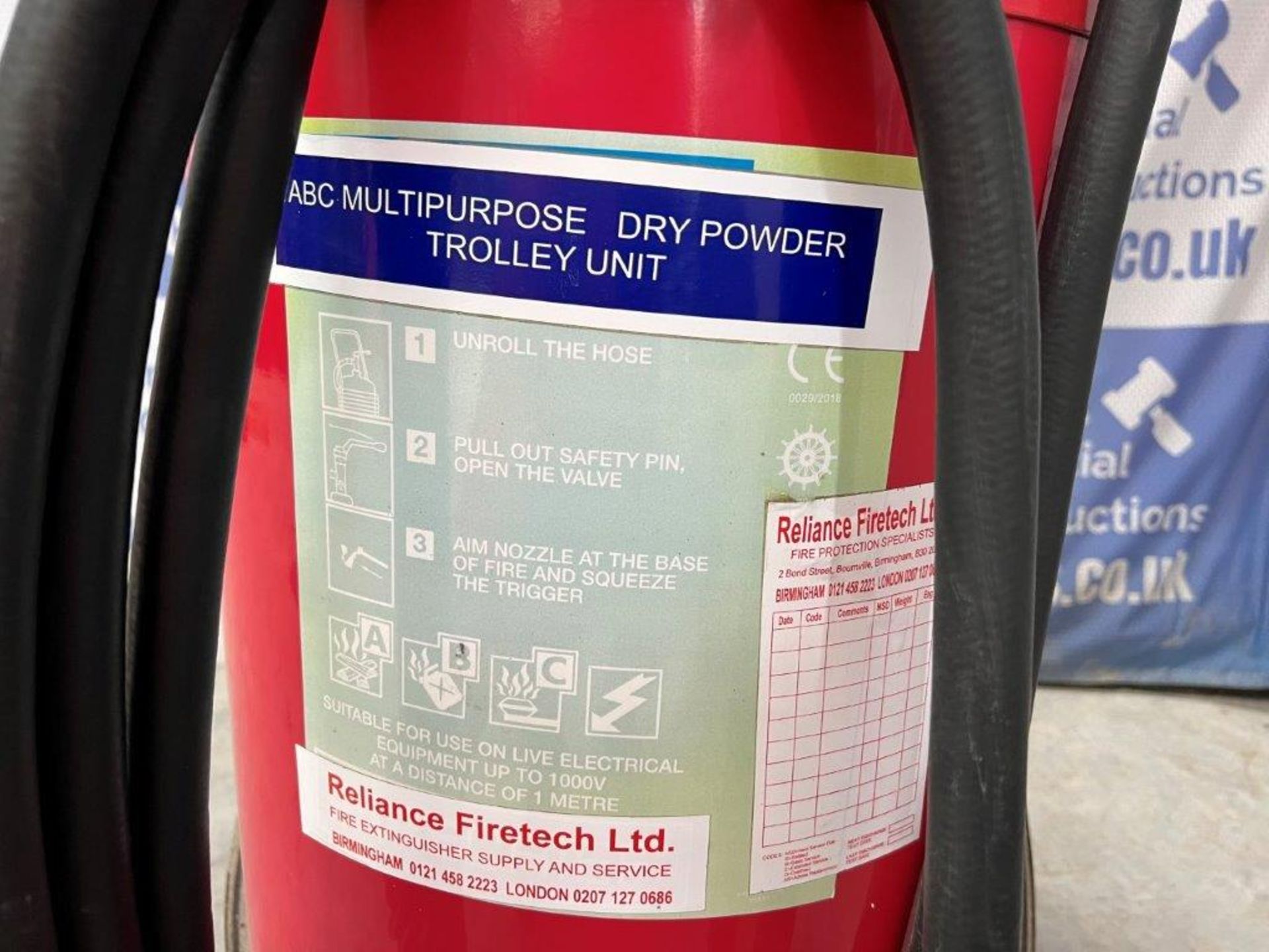 ABC Multipurpose 100 kg Dry Powder Trolley Unit - Image 2 of 8