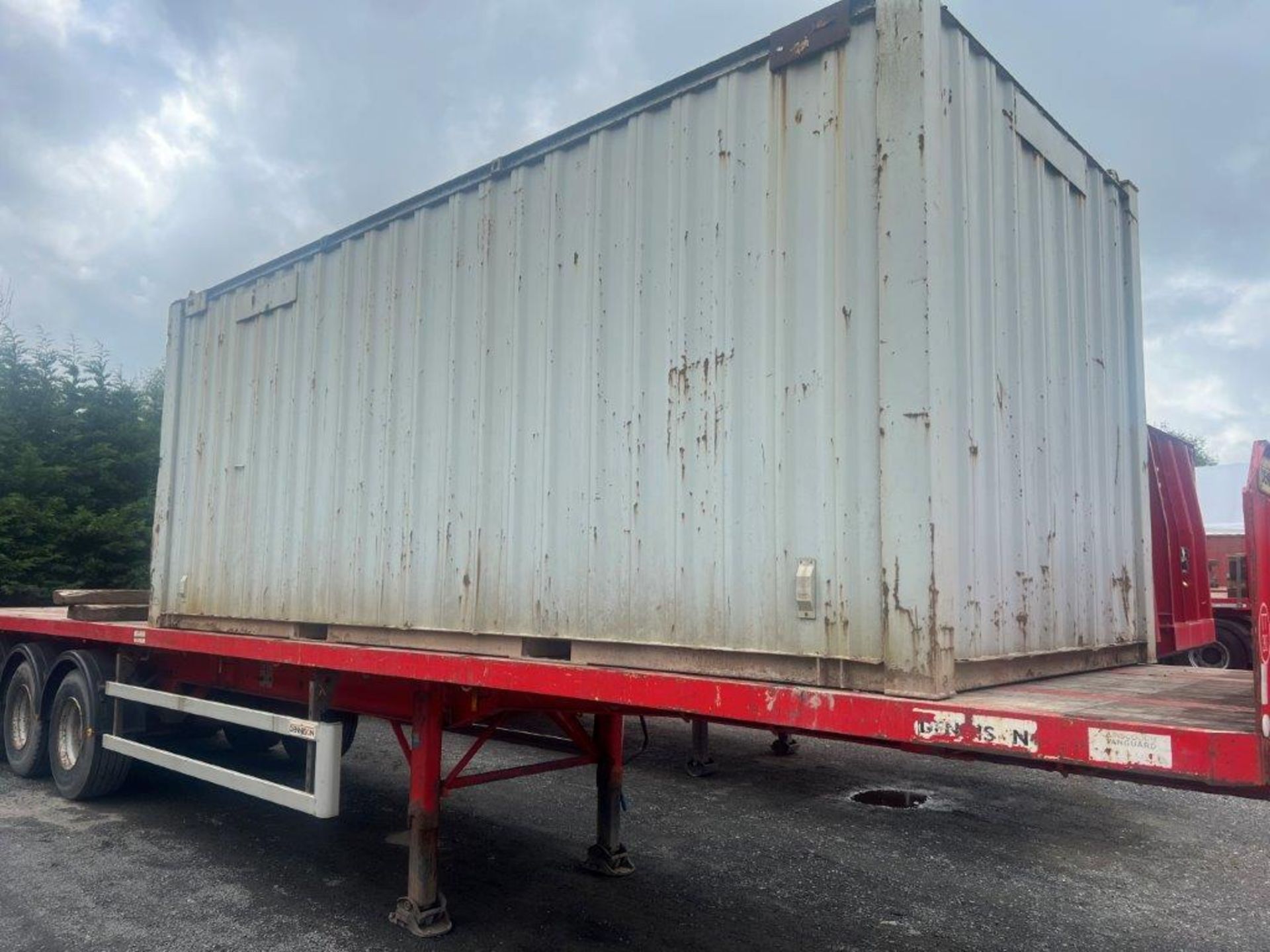 20ft Steel Store - contents included - Trailer NOT Included