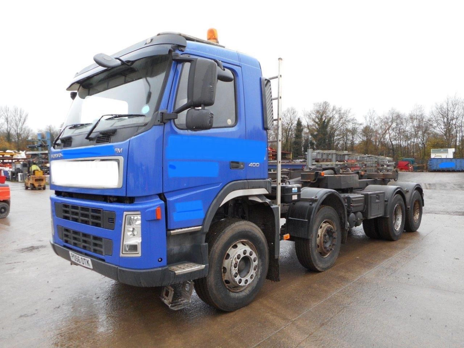 Volvo FM-400 Euro 3 Rigid, with Volvo Edbro ro/ro