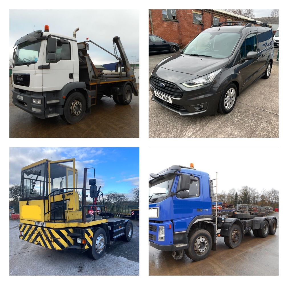 Sale of Commercial, Industrial vehicles, Plant and Machinery