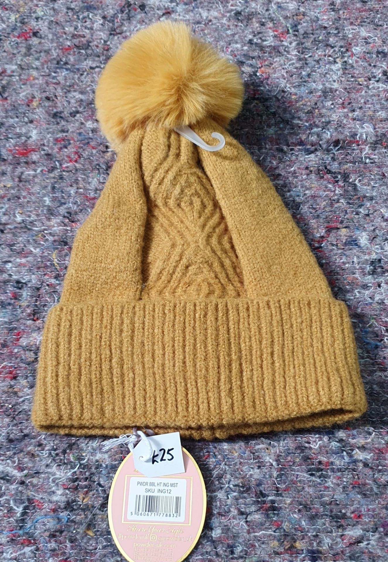 7 x Powder Adults Woolly Bobble Hats - New Stock - RRP Between £25-30 Each- Ref: TCH241 - CL840 - - Image 10 of 10