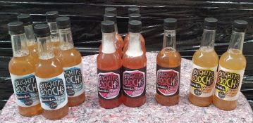 14 x Bottles of 330ml Blighty NBooch Konbucha Organic Fermented Tea - Various Flavours Included -