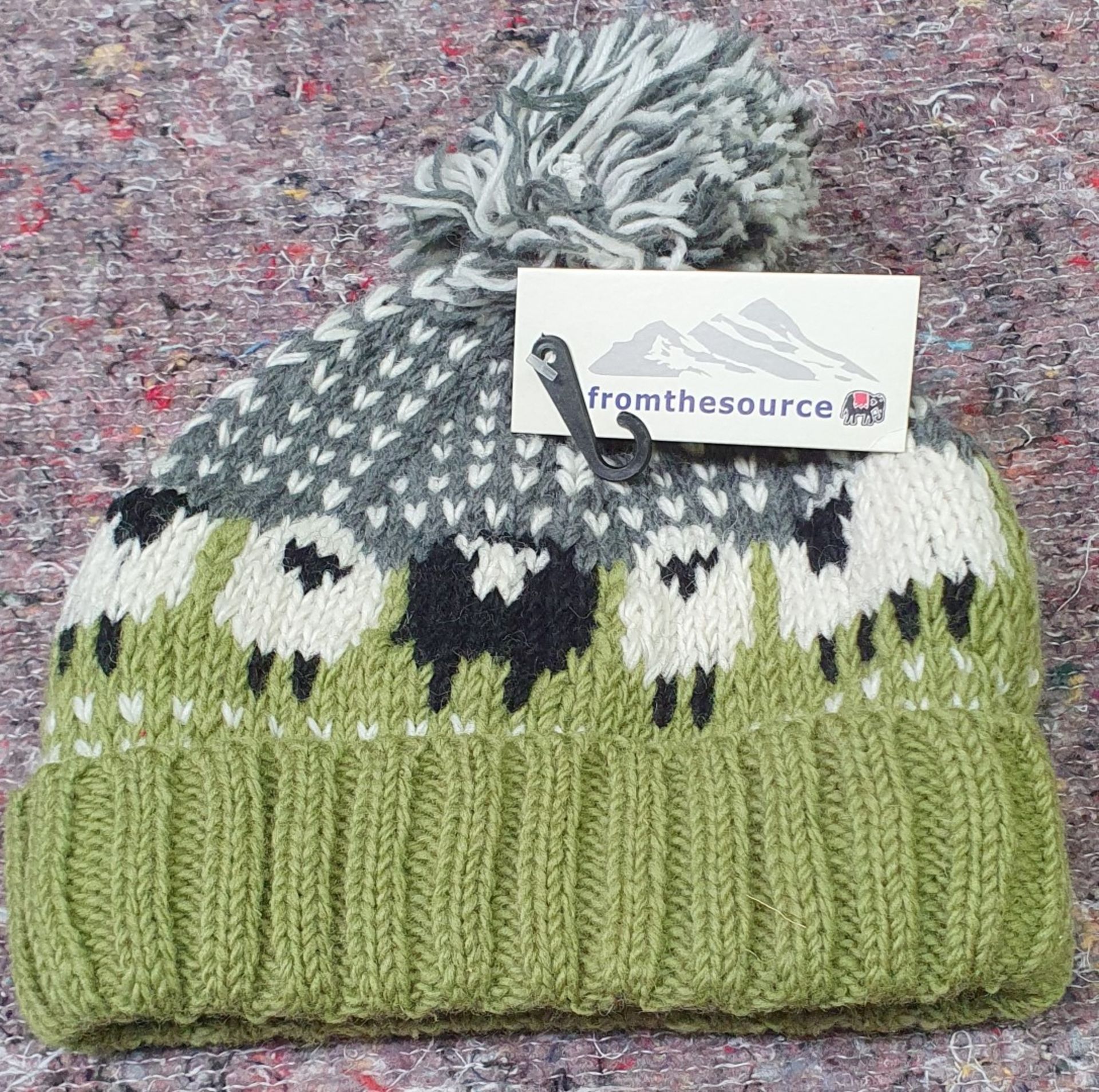 3 x Woolly Bobble Hats by From The Source - New Stock - RRP £49 - Ref: TCH237 - CL840 - Location: - Image 5 of 8