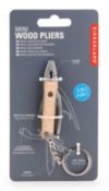 10 x Kikkerland Mini Wood Plyers Multi Tools - New Stock - RRP £120 - Ref: TCH223 - CL840 -