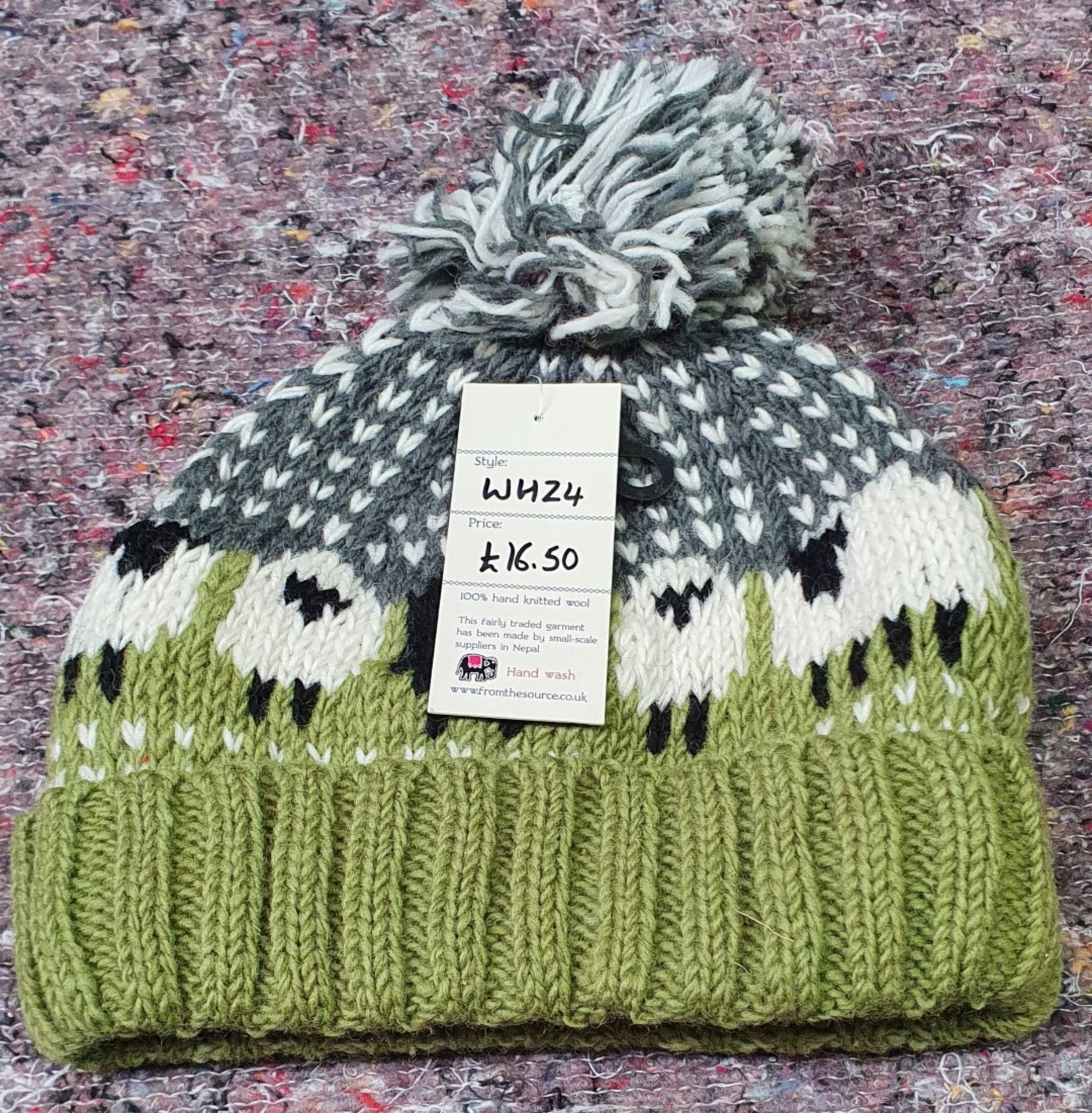 3 x Woolly Bobble Hats by From The Source - New Stock - RRP £49 - Ref: TCH237 - CL840 - Location: - Image 6 of 8